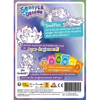 Jeu enfant - Le souffle du Dragon - En quête de jeux
