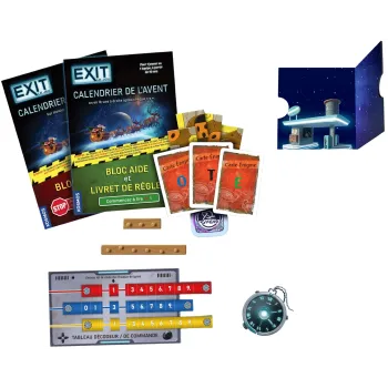 Jeu escape game - Calendrier de l'Avent : Course intergalactique - En quête de jeux