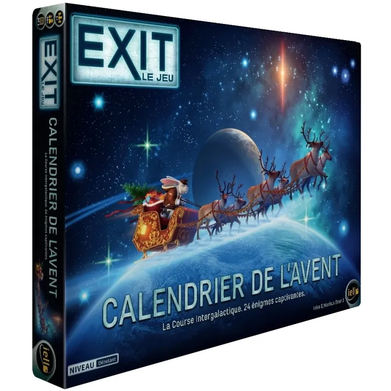 Jeu escape game - Calendrier de l'Avent : Course intergalactique - En quête de jeux