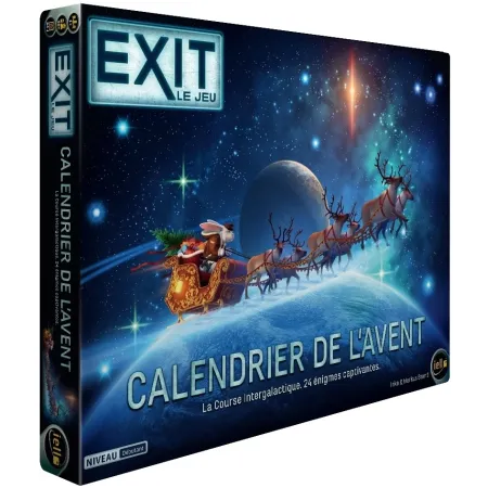 Jeu escape game - Calendrier de l'Avent : Course intergalactique - En quête de jeux