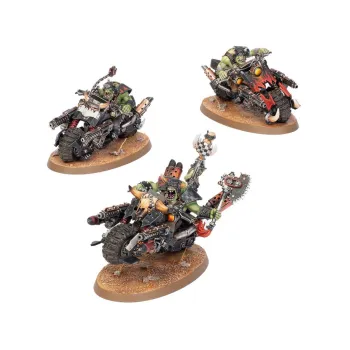 Warhammer 40.000 - ORKS - Bande de Motards de Guerre - En Quête de Jeux...