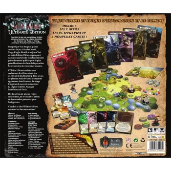Jeu coopératif - Ultimate Mage Knight - En quête de jeux
