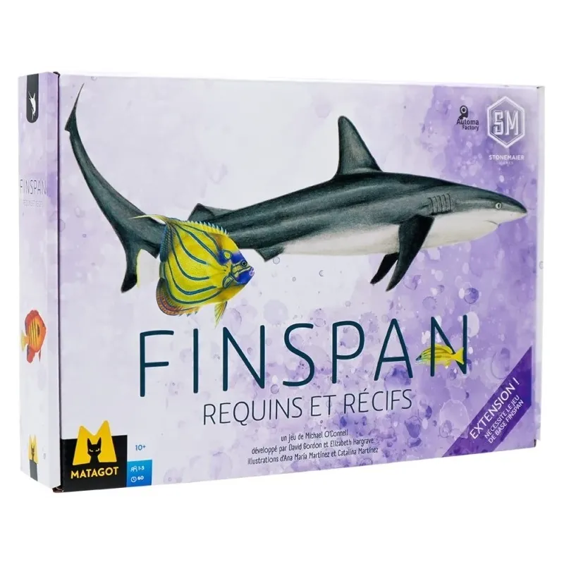 Jeu expert - Extension Requins & Récifs - En quête de jeux