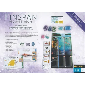 Jeu expert - Extension Requins & Récifs - En quête de jeux