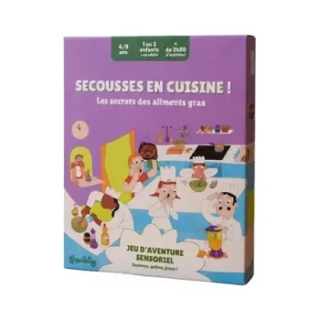 Jeu enfants - Les Secrets des Aliments Gras - En quête de jeux
