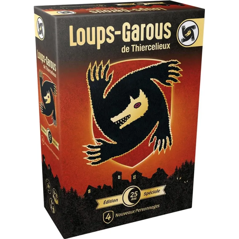 Jeu à rôles cachés Les Loups-Garous de Thiercelieux : édition 25ème anniversaire