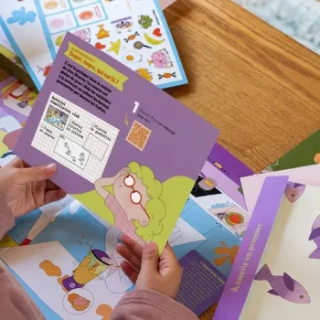 Jeu enfants - Les Secrets des Aliments Gras - En quête de jeux