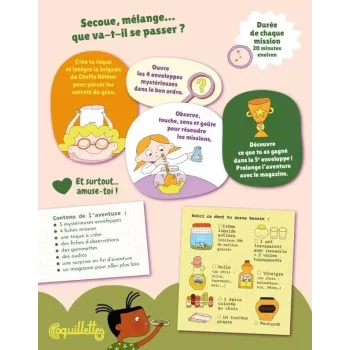 Jeu enfants - Les Secrets des Aliments Gras - En quête de jeux