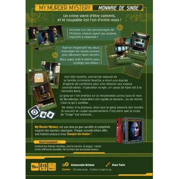 Jeu d'enquête - Monnaie de Singe - En quête de jeux