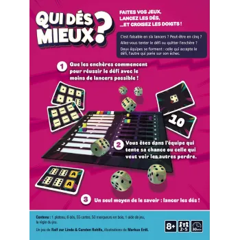 Jeu d'ambiance - Qui dés mieux ? - En quête de jeux
