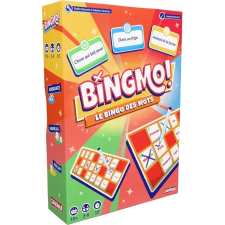 Jeu d'ambiance - Bingmo - En quête de Jeux