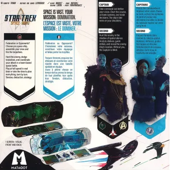 Jeu d'affrontement - Star Trek - Space Hunt - En quête de jeux