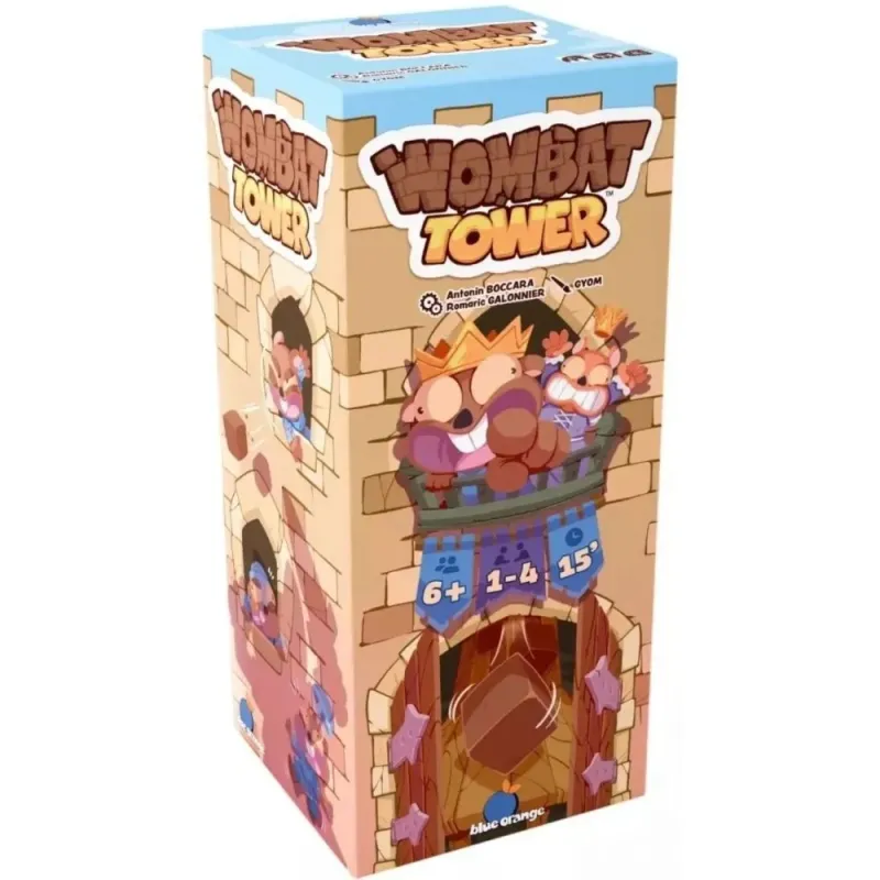 Jeu de dés en coop - Wombat Tower - En quête de jeux