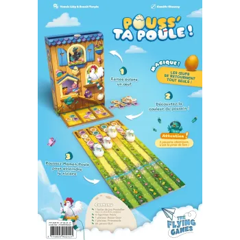 Jeu enfant - Pouss' Ta Poule - En quête de jeux