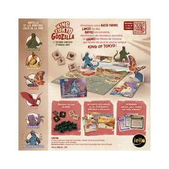 Jeu de combat - King of Tokyo Godzilla - En quête de jeux