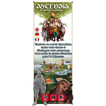 Ascendia jeu d'aventure - boite de base