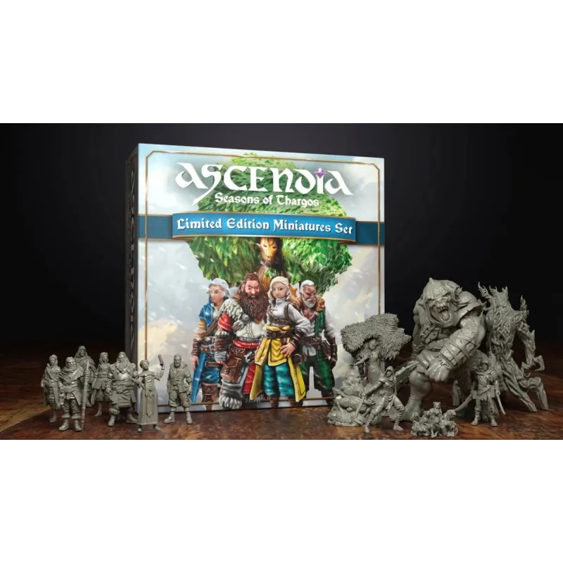 Ensemble de figurines pour le Jeu de plateau RPG Ascendia