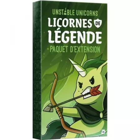 Extension Licornes de légende pour le jeu Unstable Unicorns - En quête de jeux