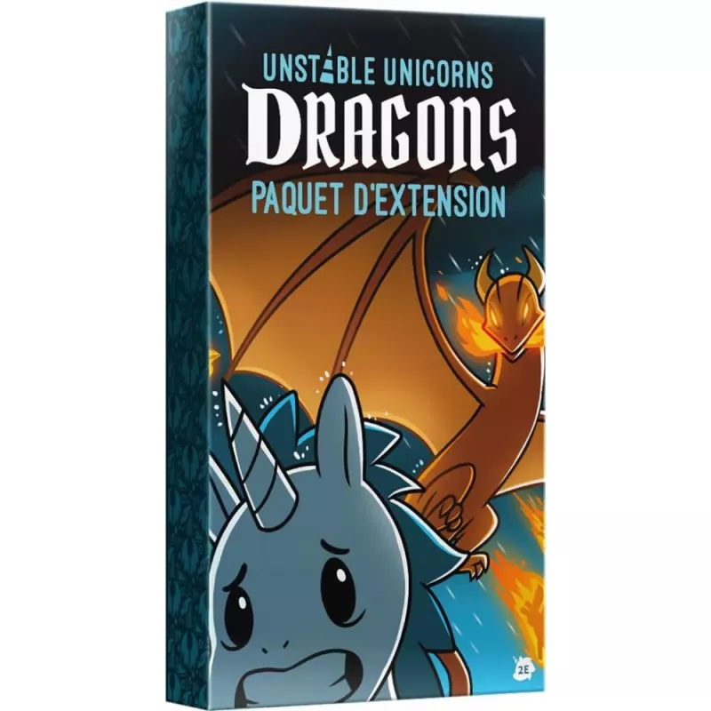 Extension Dragons pour le jeu Unstable Unicorns - En quête de jeux Extension Dragons pour le jeu Unstable Unicorns - En quête de jeux