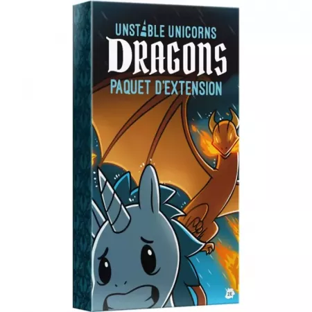 Extension Dragons pour le jeu Unstable Unicorns - En quête de jeux