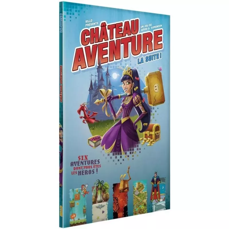 Livre-jeu enfant - Château Aventure - La suite ! - En quête de jeux