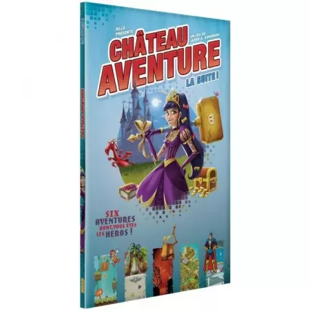 Livre-jeu enfant - Château Aventure - La suite ! - En quête de jeux