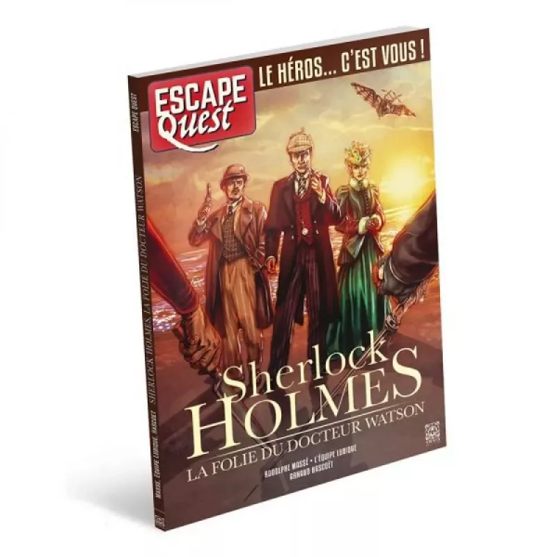 Livre-jeu - Escape Quest - Sherlock Holmes : La folie du Dr Watson - En quête de jeux