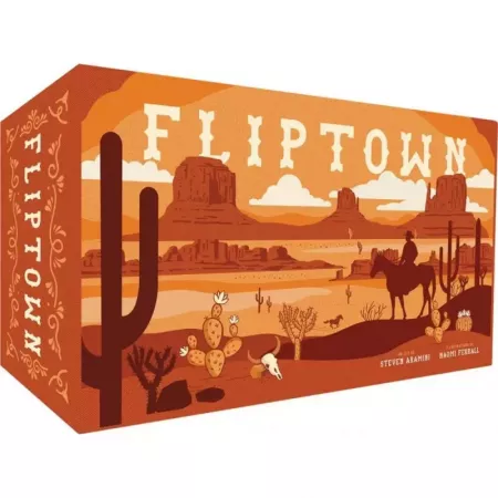 Jeu de flip & write - Fliptown - En quête de jeux