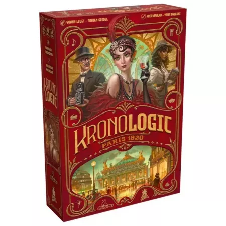 Jeu de déduction - Kronologic : Paris 1920 - En quête de jeux