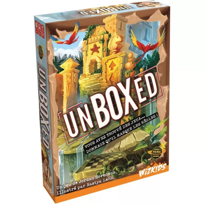 Jeu de déduction - Unboxed - En quête de jeux