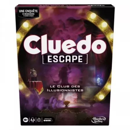 Jeu Coopératif - Cluedo Escape Game : Le club des illusionistes - En quête de jeux