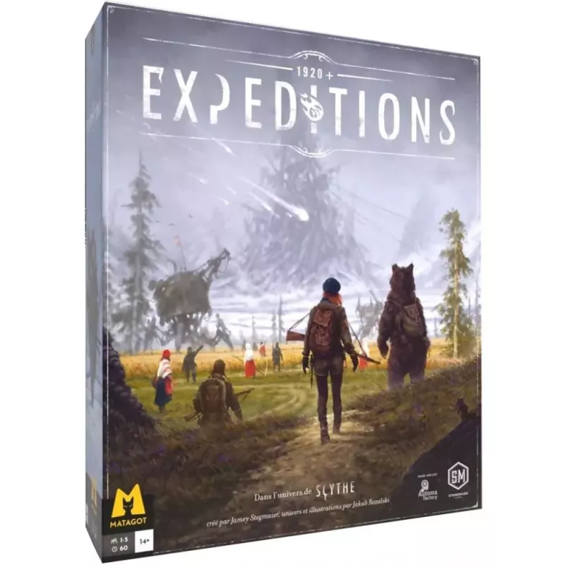 Jeu de stratégie et exploration - Expéditions - En Quête de Jeux