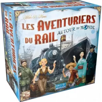 Les Aventuriers du Rail Autour du Monde | Jeu de stratégie