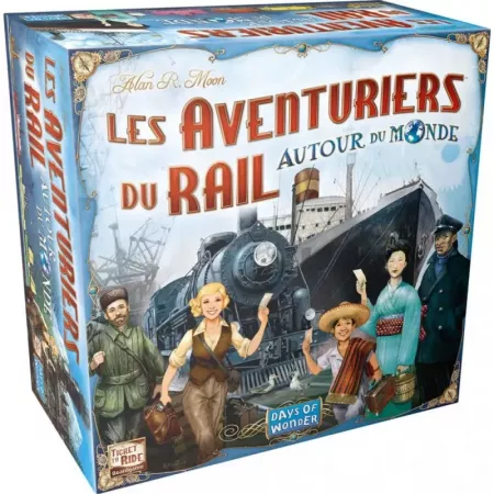 Les Aventuriers du Rail : Autour du Monde - En Quête de Jeux