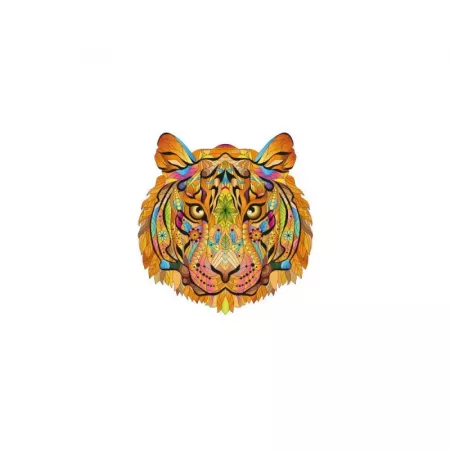 Rainbow Wooden Puzzle : Tigre - En quête de jeux