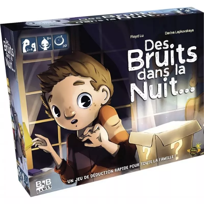 Jeu d'enquête enfant Des Bruits dans la Nuit - En quête de jeux