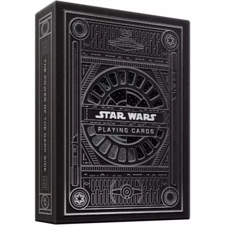 Jeu de 54 cartes Theory 11 : Star Wars Dark Side BLACK - En Quête de Jeux