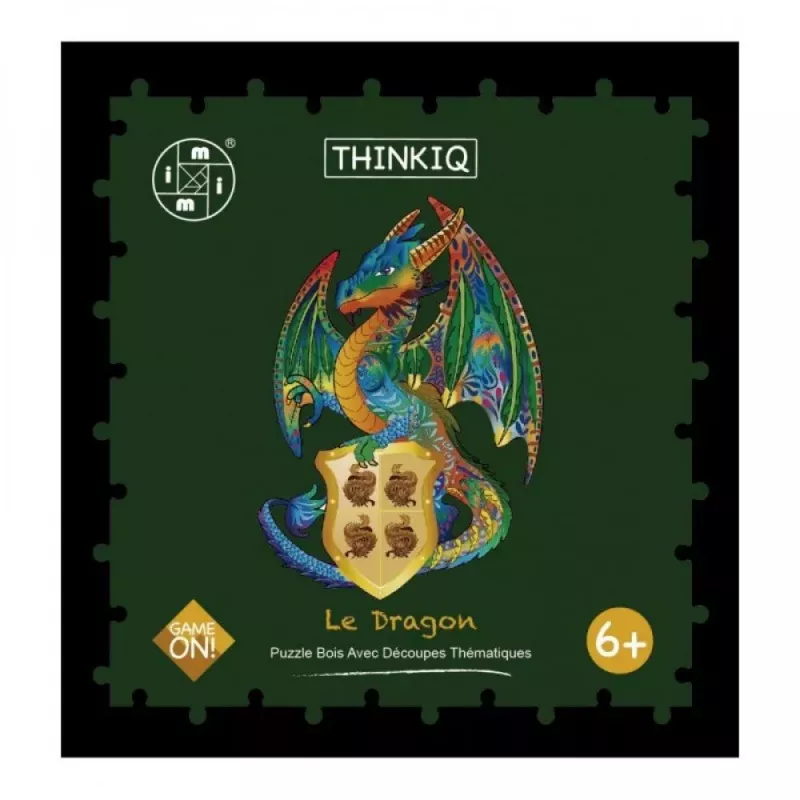 Puzzle Bois : Le Dragon - En quête de jeux