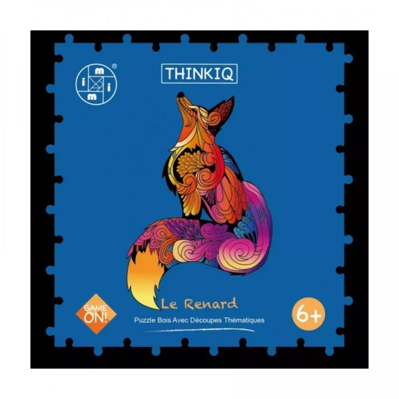 Puzzle Bois : Le Renard - En quête de jeux Puzzle Bois : Le Renard - En quête de jeux