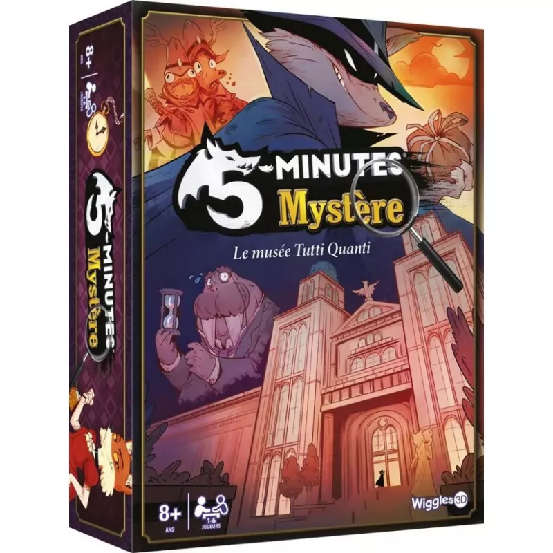 Jeu coopératif - 5 minutes Mystère - En quête de jeux Jeu coopératif - 5 minutes Mystère - En quête de jeux