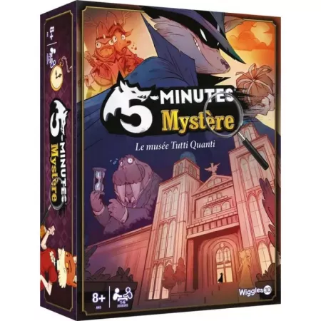 5 Minutes Mystère | Jeu coopératif d'enquête