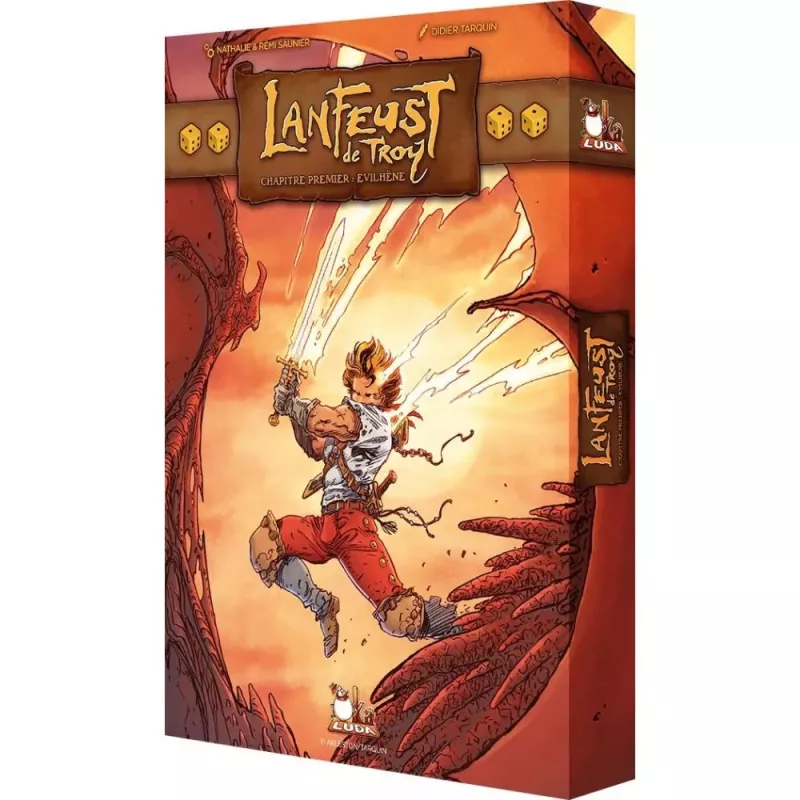 Jeu de dés et exploration Lanfeust de Troy - En quête de jeux