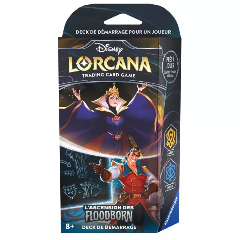 TCG Lorcana - Chapitre 2 : Deck de démarrage : Reine et Gaston - En quête de jeux TCG Lorcana - Chapitre 2 : Deck de démarrage : Reine et Gaston - En quête de jeux