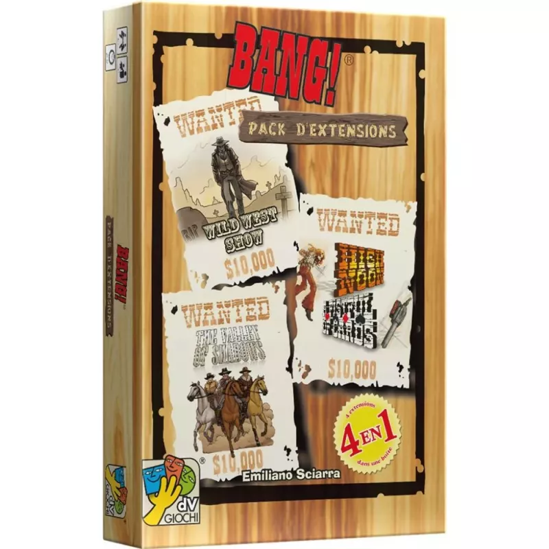 Extension Bang! - Pack d'extension - En quête de jeux