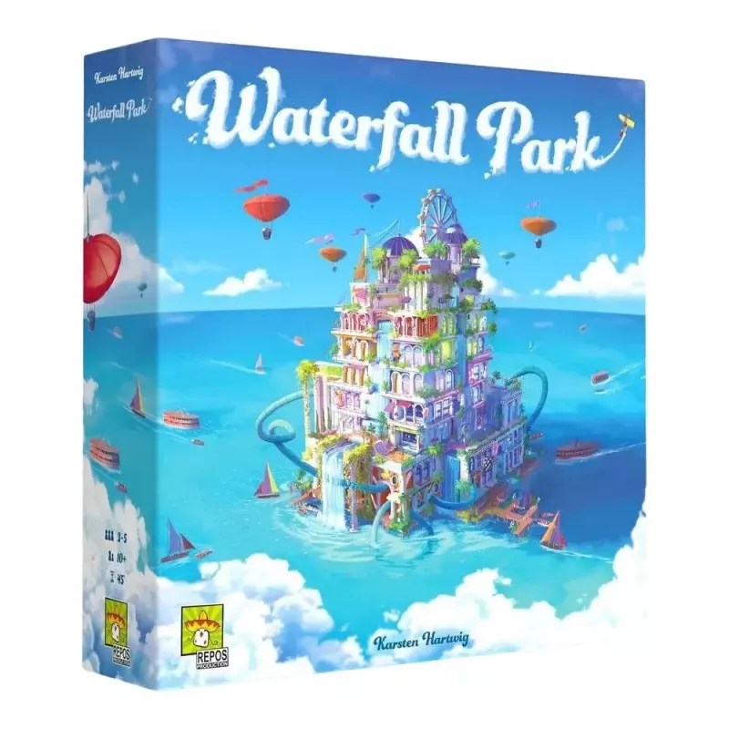 Jeu de plateau Waterfall Park - En quête de jeux Jeu de plateau Waterfall Park - En quête de jeux