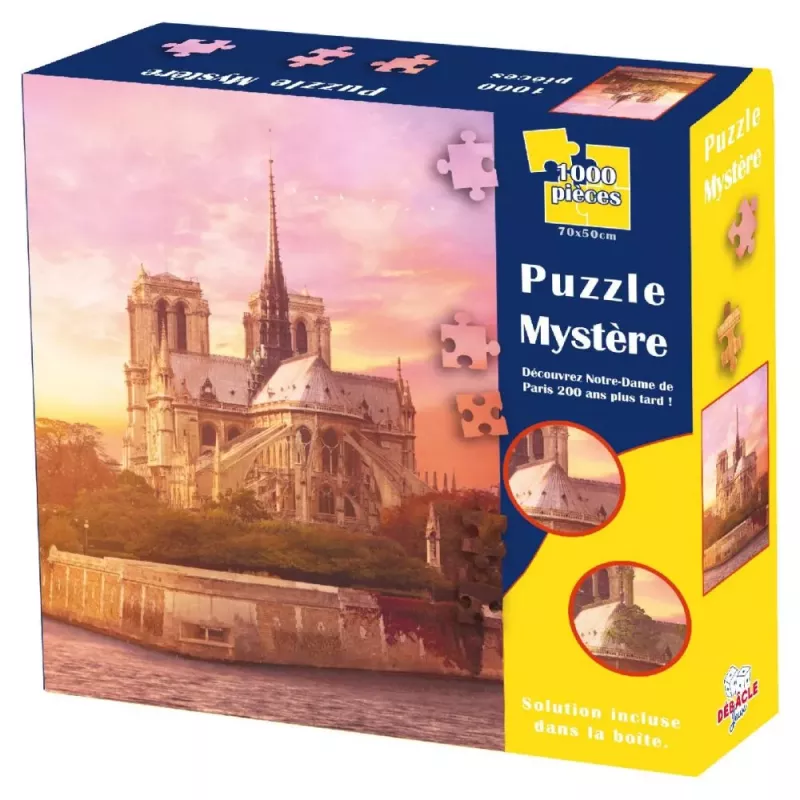 Puzzle Mystère : Notre Dame 200 ans - En quête de jeux Puzzle Mystère : Notre Dame 200 ans - En quête de jeux