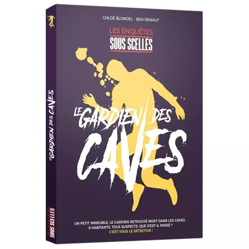 Jeu d'enquête Sous scellés : Le gardien des caves - En quête de jeux