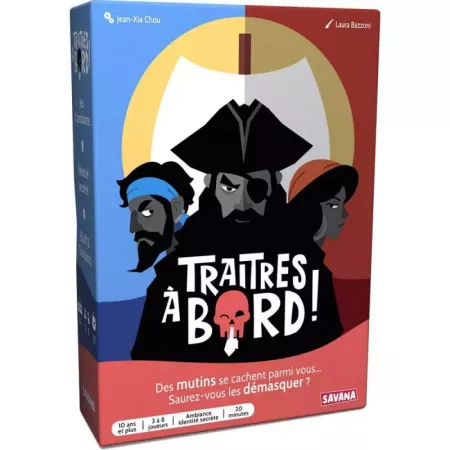 Jeu de bluff Traîtres à bord - En quête de jeux