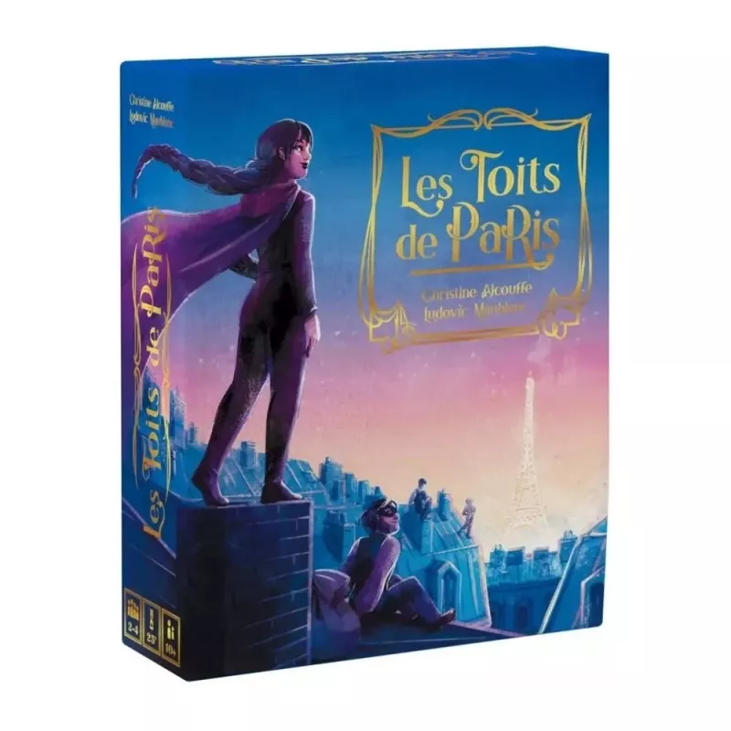 Jeu de cartes Les toits de Paris - En quête de jeux Jeu de cartes Les toits de Paris - En quête de jeux