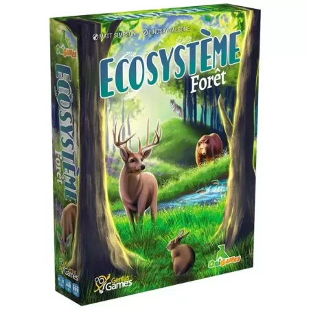 Jeu de collection de cartes Ecosystème : Forêt - En quête de jeux